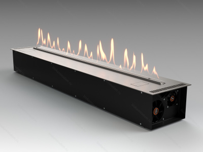 Автоматический биокамин Lux Fire Smart Flame 1600 RC INOX