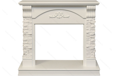 Портал Prague - Белый / Сланец белый (1020 × 1150 × 420 мм)