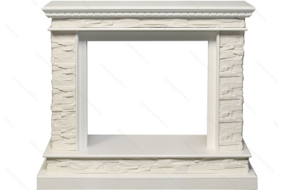 Портал Calgary - Белый / Сланец белый (970 × 1220 × 435 мм)